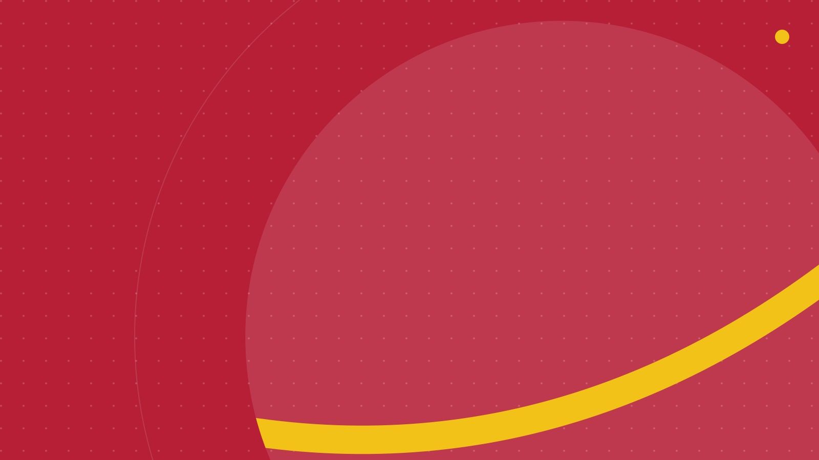 Crimson sphere crossed by a gold orbital band on a dotted engineering grid.