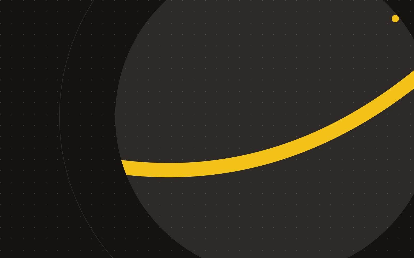 Dark sphere crossed by a gold orbital band, placeholder for the Nemcon project.